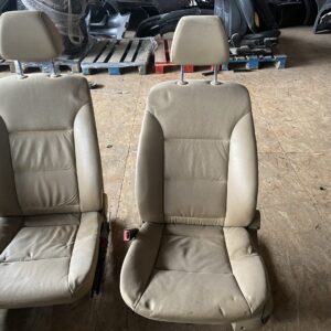 E60 interieur beige leder