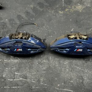 set remklauwen blauw M set 4 stuks. X5 G05,   X3 M F97 LCI, X3 M