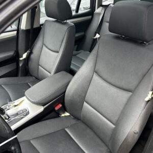 zwart lederen interieur X3 F25