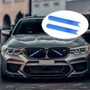 2 stuks Grill Trim blauw voor  F20 F21 F22 F23  F30 F31 F34 F32 F33 F36 G30 G31 G32 G11 G12
