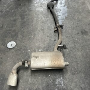 BMW F25 X3  UITLAAT MET KATALYSATOR EURO 6
