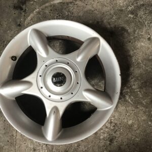 velg van lichtmetaal zilver