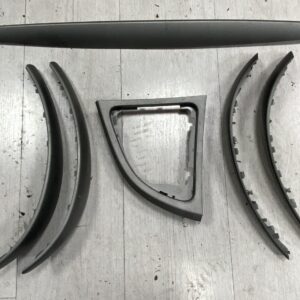 set donker grijze interieurlijsten E87
