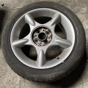 velg van lichtmetaal zilver style 83 mini r50-r52-r53