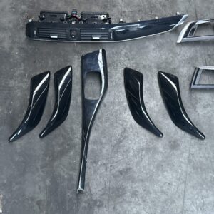 set interieurlijsten piano black F20-F21-F22-F23 lci