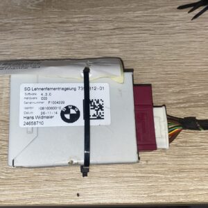 Regeleenheid ontgrendeling leuning op afstand