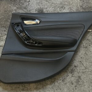 Portierbekleding stof/leder rechtsa. SILBER/SCHWARZ F20 lci