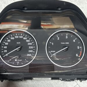 Instrument cluster KMH. 1' F20.  2' F45 Active Tourer. diesel