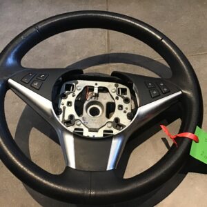 Sportstuurwiel airbag leder SCHWARZ