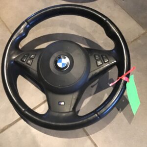 M sportstuur airbag leder zwart met airbag