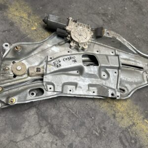 raammechanisme met motor achter rechts E36 cabrio