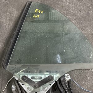 Zijruit achter  groen links E46 cabrio