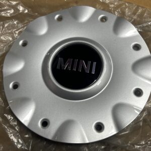 Naafdop, zilver (D=149.8MM) NIEUW- MINI R50-R52