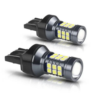 nieuwe set 2 stuks t20  led lampjes white w21w  voor diverse wagens