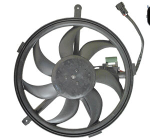 MOTOR + SCHROEFVENTILATOR
