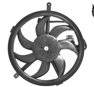 MOTOR + SCHROEFVENTILATOR