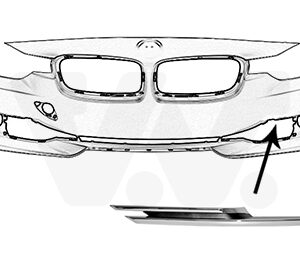 SIERLIJST NAAST GRILLE L.