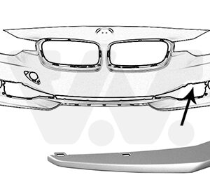 SIERLIJST NAAST GRILLE L.