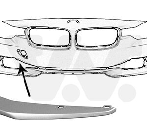SIERLIJST NAAST GRILLE R.