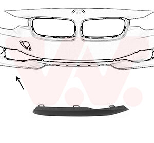SIERLIJST NAAST GRILLE R.