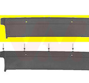 RUBBER/PROFIEL MIDDENBUMP