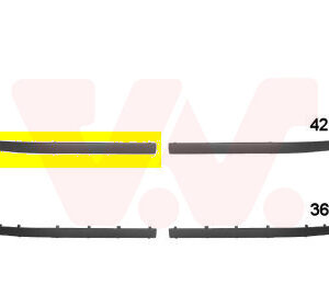 RUB./PROFIEL RECHTS BUMP.