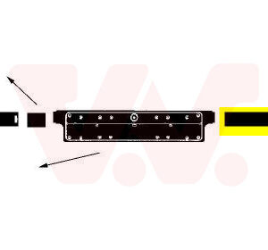 RUB./PROFIEL LINKS BUMPER