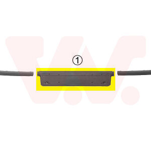 RUBBER/PROFIEL MIDDENBUMP