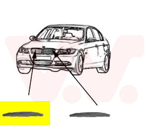 SIERLIJST MOTORKAP