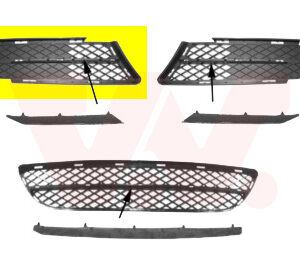 LUCHTGRILLE ONDER R.
